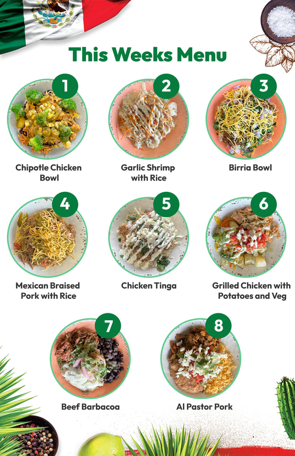 MEXICAN PACK - 7 MEALS PLAN