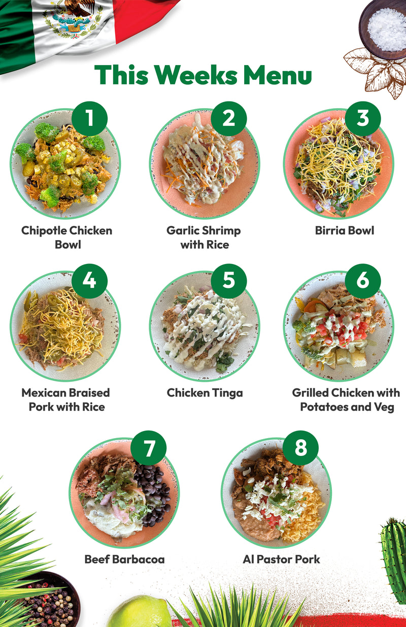 MEXICAN PACK - 7 MEALS PLAN